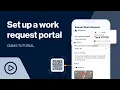 How to Set Up a Work Request Portal CMMS Tutorial