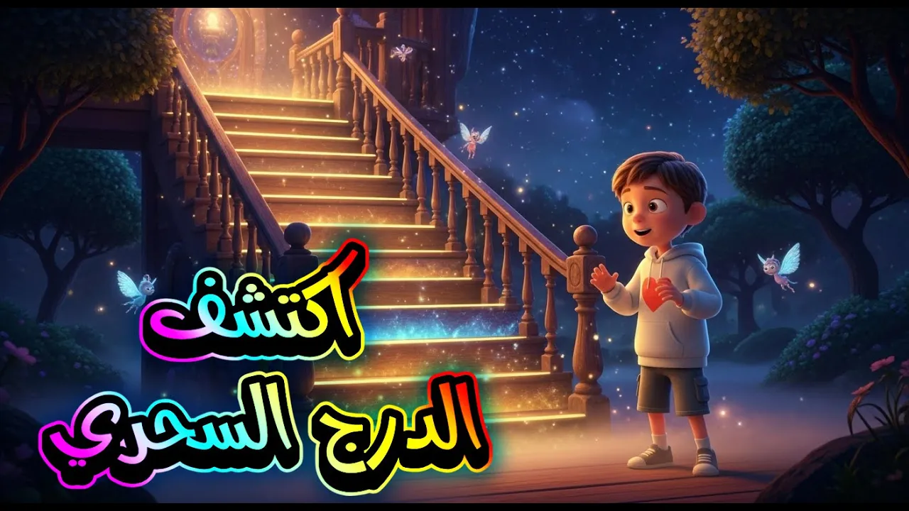 اكتشف سر الدرج السحري! 🌟 مغامرة مليئة بالتشويق والإثارة تنتظرك في عالم خيالي مدهش! 🚪✨