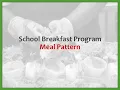 The School Breakfast Program SBP and Offer vs Serve OVS - August 24 2021