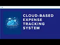 Cloud-Based Expense Tracking System Java Project cloud Computing