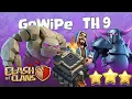 3 Star any TH9 - best war attack strategy