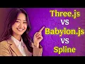 Three js vs Spline vs Babylon js 2026 - Best 3D Web Tool Compared