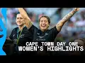 Aussies and Black Ferns SOARING on day one 🔥 | HSBC SVNS Cape Town 2025 | Day One Women's Highlights