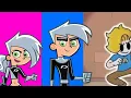 Happy Spooky Month Haminations Vs Female Vs Normal Danny Phantom Side by Side Danny Phantom