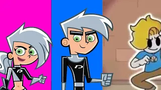 Happy Spooky Month Haminations Vs Female Vs Normal Danny Phantom Side by Side Danny Phantom