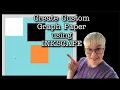 Make your own custom sized graph paper for t-shirt quilt designing using INKSCAPE