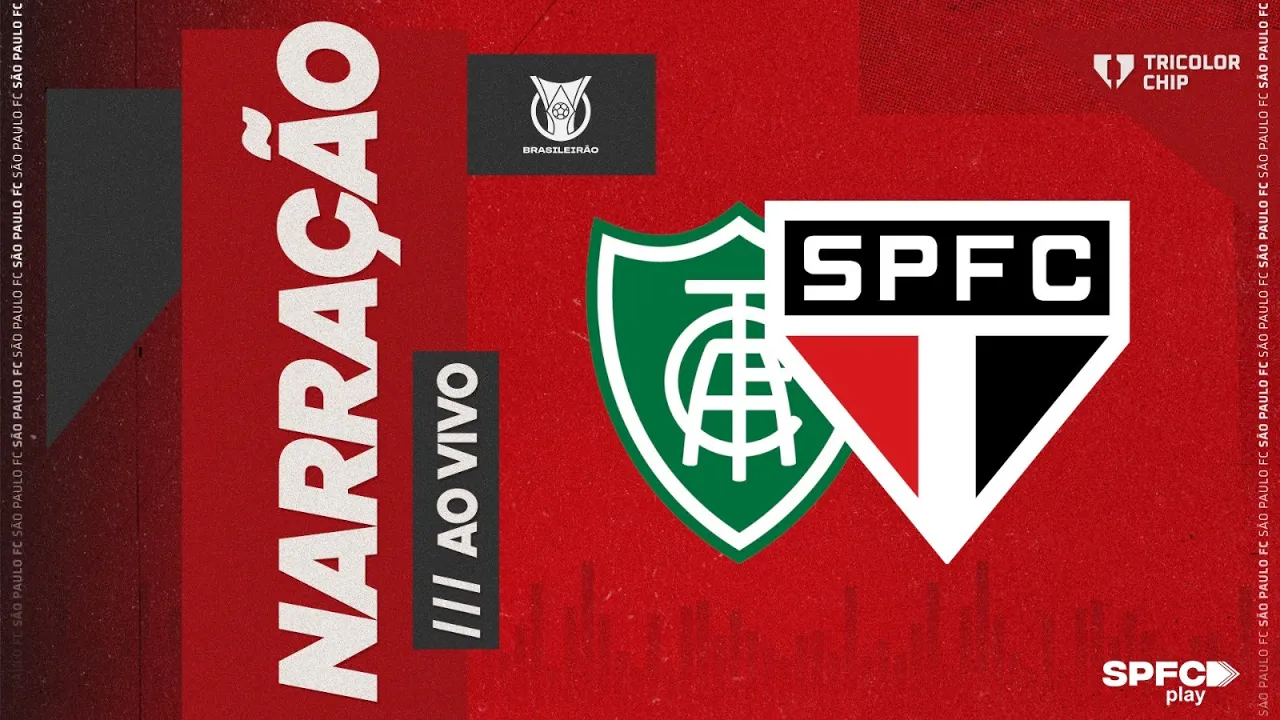 BRASILEIRÃO | AMÉRICA-MG X SÃO PAULO | SPFC PLAY
