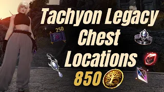 BDO ALL Tachyon Legacy Yellow Chest Locations 850 Agris Gold Coins Edania 2