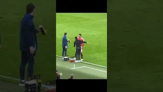 Casemiro Ruben Amorim Hugs Vs Athletic Club Man United 4 1 Athletic Club 