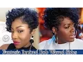 Fantasia Inspired Curly Bob