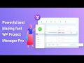 Introducing more powerful and blazing fast WP Project Manager New Look updated My task