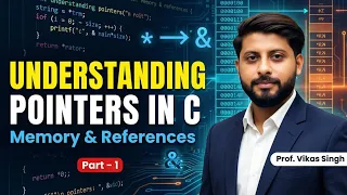 19 Understanding Pointers in C Programming Exploring Memory and References Part-1