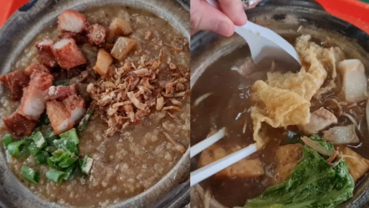 FRIED PORRIDGE & KLANG BAK KUT TEH  BUKIT TIMAH FOOD CENTRE   BEAUTY WORLD FOOD CENTRE