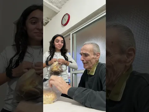 MERENDANDO CON EL ABUELO ROQUE🥐🫶🏼☕️