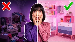 HACKS MAKEOVER RUMAH ESTETIK YANG PASTI KAMU SUKA! 🏠✨ DIY Dekorasi Kamar Murah Oleh 123 GO!