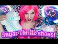 Sugar Thrillz Shoe Unboxing Flutter Frenzy Winged Sandals And Bratty Trance Platform Sneakers
