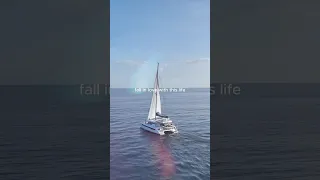 Falling in love with this life! #sailing #boat #boatlife #sailingfamily