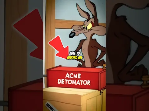 How Wile E Coyote PAYS for ACME products #coyotevsacme #looneytunes #bugsbunny #cartoons #roadrunner