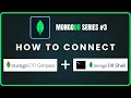 Tutorial 3 Connect MongoDB Shell with MongoDB Compass MongoDB Tutorial for Beginners