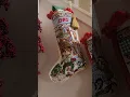 Cross Stitched Christmas Stockings to LOVE
