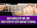 Download Lagu WILD WORLD BY MR.BIG EASY STEP BY STEP GUITAR TUTORIAL BY PARENG MIKE