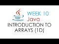 Arrays Computer Programming 2 Java