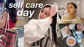 Download SUMMER SELF CARE DAY🛀|| shopping at hollister, cooking, skincare and more! MP3