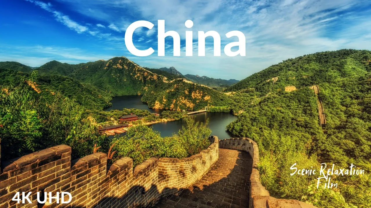 China 4K   Scenic Relaxation Film With Calming Music