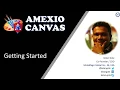 Amexio Canvas Getting Started Angular UI Automation