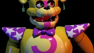 glamrock fredbear FNAF f