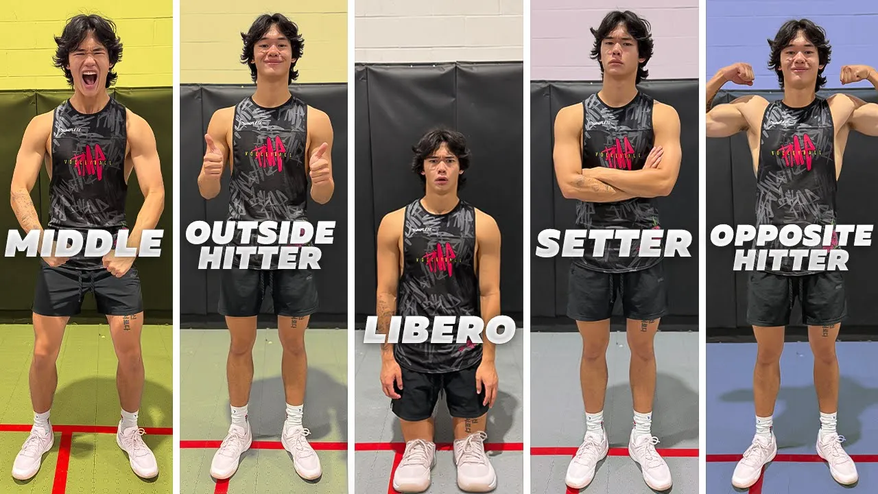HOW TO PLAY EVERY POSITION IN THE GAME OF VOLLEYBALL