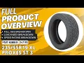 Toyo Proxes ST3 Load Range XL - What do the numbers mean and where to buy them