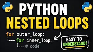 Learn Python Nested Loops in 3 Minutes Easy Real-Life Example Python for Beginners