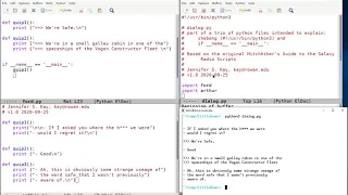 Python 3 Shebang and main