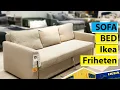 Ikea Friheten 3 seat sofa bed Beige color version