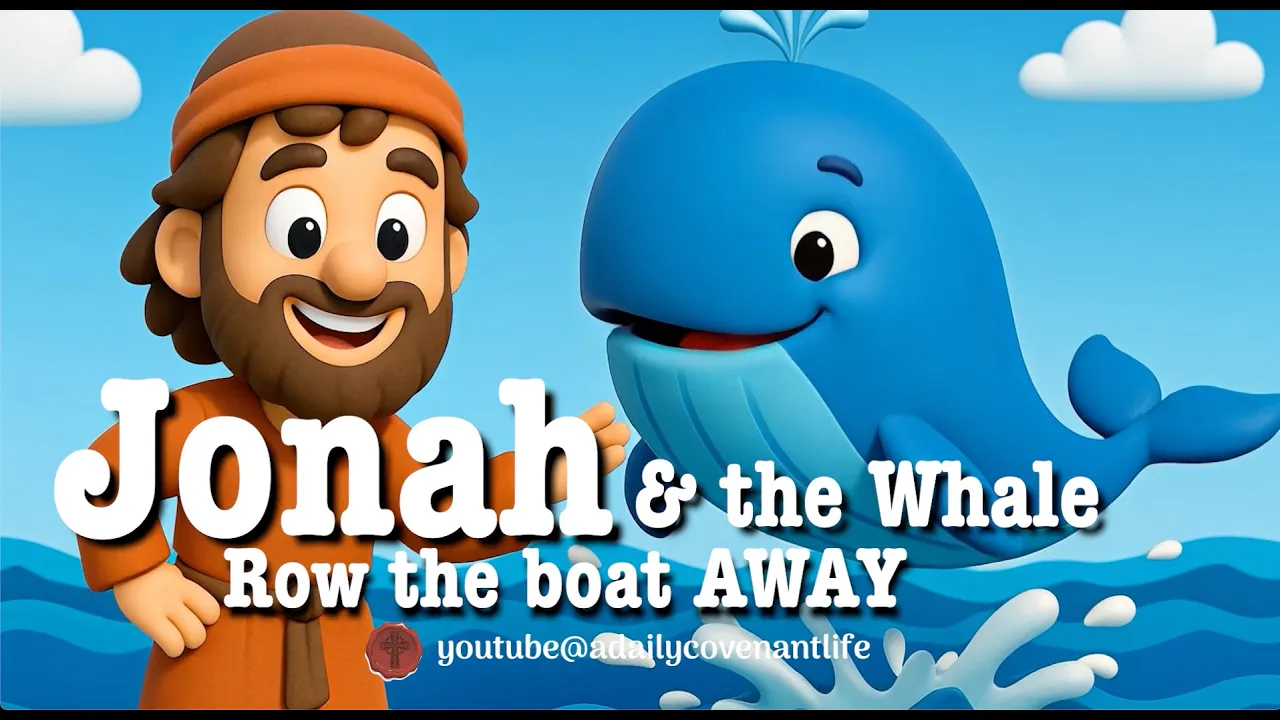 π³π€ Jonah and the Whale: Row the Boat Away! πΆπ³. #jonahandthewhale #kidsmusicvideos #biblestories π³π€ Jonah and the Whale: Row the Boat Away! πΆπ³. #jonahandthewhale #kidsmusicvideos #biblestories