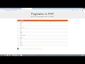 pagination in php Create Pagination in PHP and MySQL