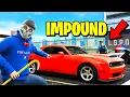 Robbing the POLICE IMPOUND in GTA 5 RP