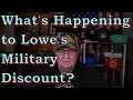 Lowe s Military Discount Program Disappearing Menard s 11 off Rebate Scam
