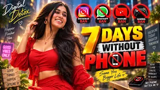 7 DAYS WITHOUT PHONE 😱 | 1 Week Digital Detox Challenge | என்ன நடந்தது? 