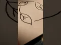 make a circle with Leaves