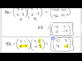 MAT 140 Lesson 7 Matrix Multiplication