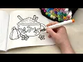ASMR Color With Me Two Cozy Autumn Coloring Pages whispered