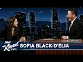 Sofia Black-D Elia on Single Drunk Female Being Late to Her Wedding Her Dad Being Mad at Jimmy
