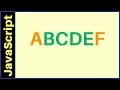 Javascript - How To Remove Char From The Beginnig Or The End Of A String In JS with source code