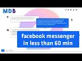 FACEBOOK messenger with BOOTSTRAP 5 TUTORIAL 2023