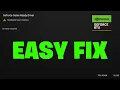 How To Fix GeForce Game Ready Driver Installation Error in Windows - NEW 2026
