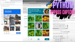 Python Bypass all CAPTCHA Finally