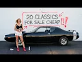 20 Cheap Classic Cars For Sale by Owner today