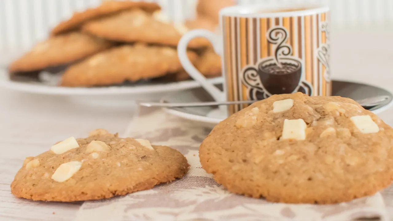 Cookies de chocolate blanco y nueces   Quiero Cupcakes!